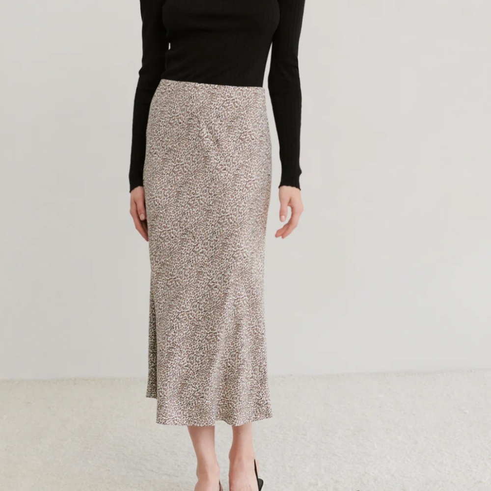 Jenni Kayne Leopard Skirt
